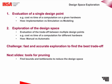 [EII09] Advanced Hardware Design - CM 1.3 - Design Space Exploration: Amdhal
