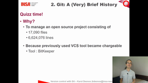 Git - 2 : A (Very) Brief History